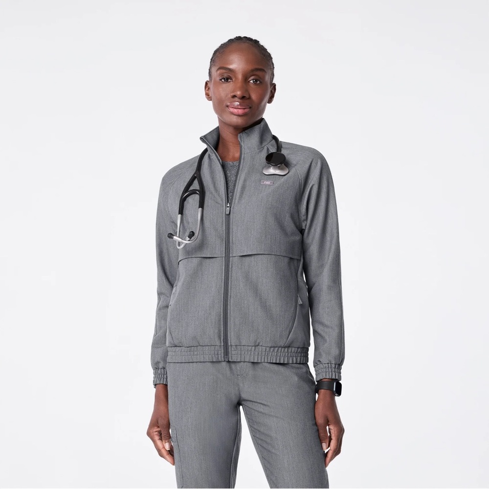Sydney Scrub Jacket - Graphite